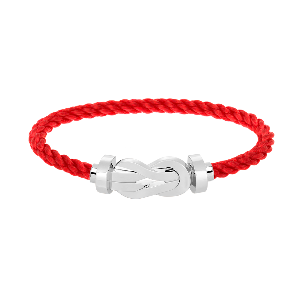 [Select]CHANCE LARGE 8 FIGURE BUCKLE NO DIAMOND BRACELET SILVER