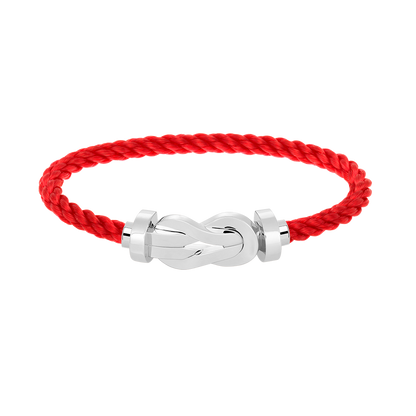 [Select]CHANCE LARGE 8 FIGURE BUCKLE NO DIAMOND BRACELET SILVER