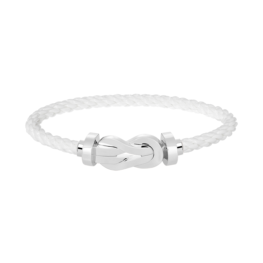 [Select]CHANCE LARGE 8 FIGURE BUCKLE NO DIAMOND BRACELET SILVER