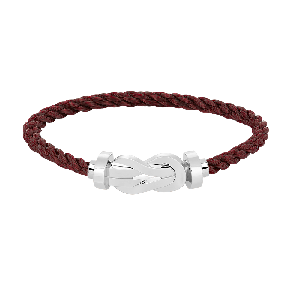 [Select]CHANCE LARGE 8 FIGURE BUCKLE NO DIAMOND BRACELET SILVER