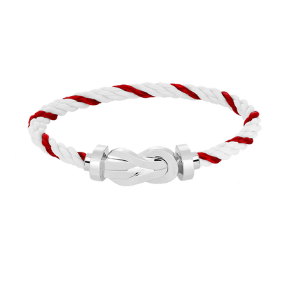 [Select]CHANCE LARGE 8 FIGURE BUCKLE NO DIAMOND BRACELET SILVER