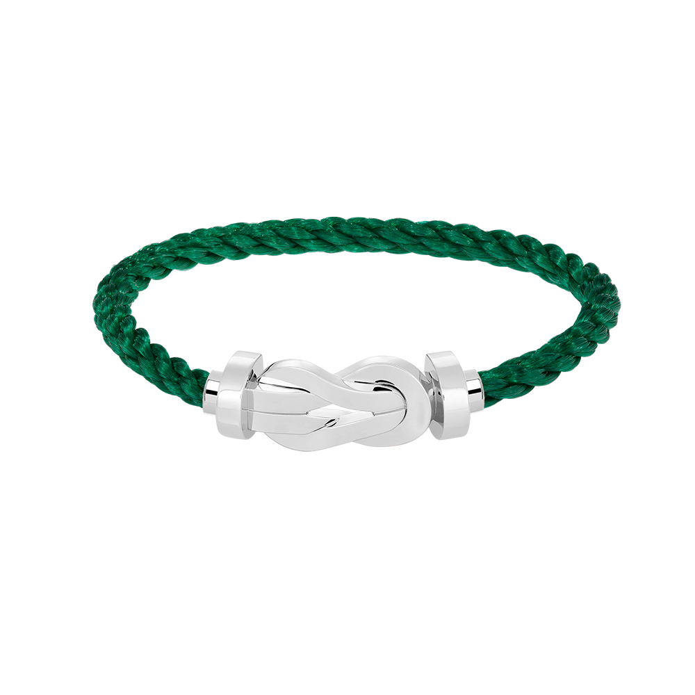 [Select]CHANCE LARGE 8 FIGURE BUCKLE NO DIAMOND BRACELET SILVER