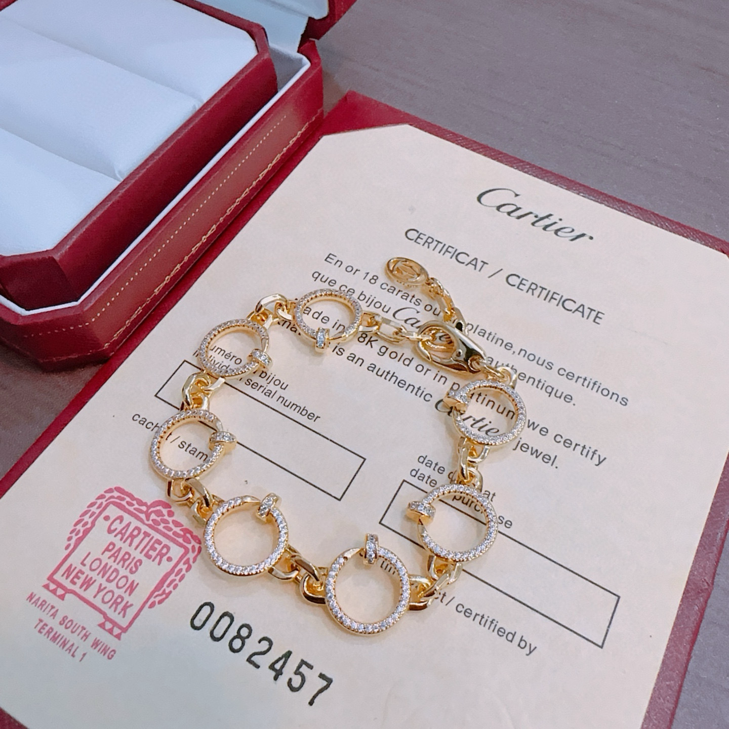 [Select Jewelry] LOVE&JUSTE BRACELET DIAMONDS