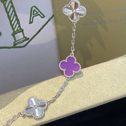 [Select] CLOVER 5 MOTIF VIOLET BRACELET COLLECTION