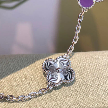 [Select] CLOVER 5 MOTIF VIOLET BRACELET COLLECTION