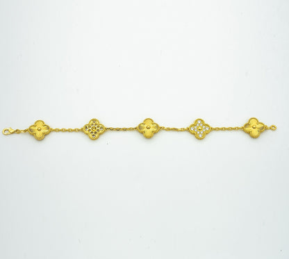 [Select] CLOVER 5 MOTIF LASER BRACELET COLLECTION