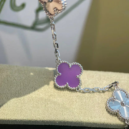 [Select] CLOVER 5 MOTIF VIOLET BRACELET COLLECTION