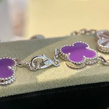 [Select] CLOVER 5 MOTIF VIOLET BRACELET COLLECTION
