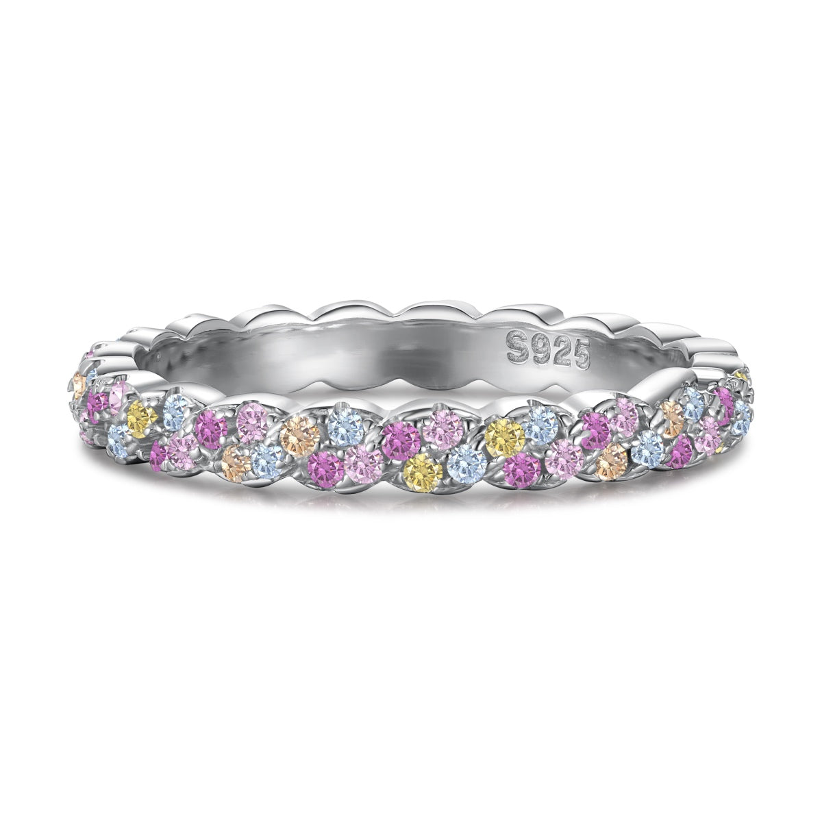 [select Jewelry]Dainty Ebullient Round Cut Daily Ring
