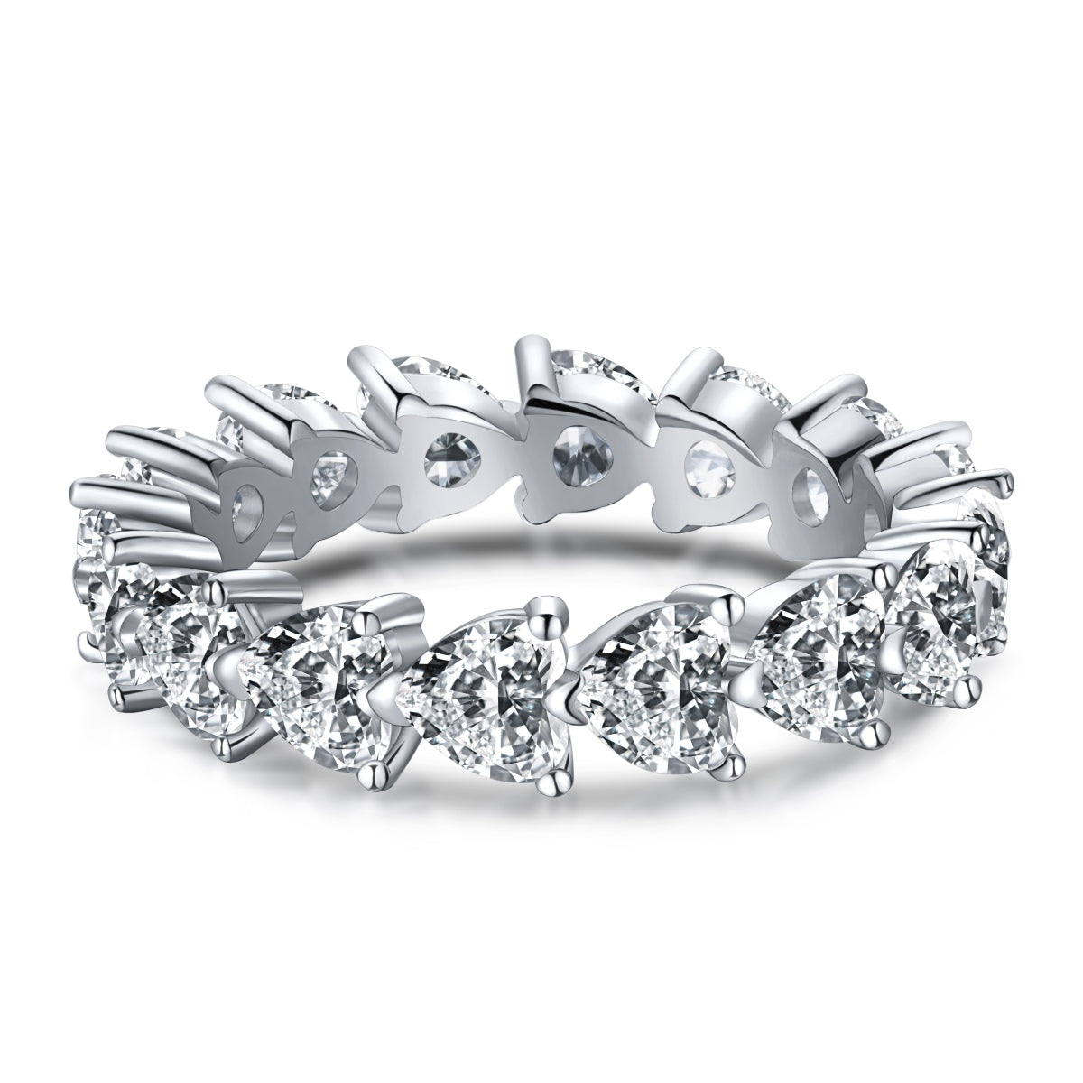 [select Jewelry]0.25 Carat Radiant Romance Heart Cut Lover Ring