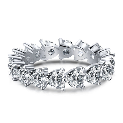 [select Jewelry]0.25 Carat Radiant Romance Heart Cut Lover Ring