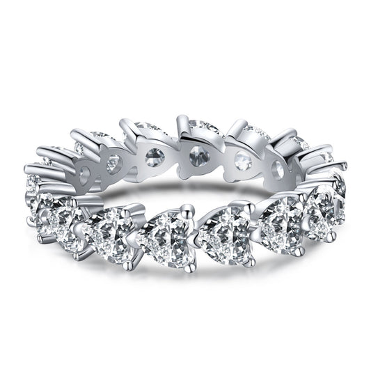 [select Jewelry]0.25 Carat Radiant Romance Heart Cut Lover Ring