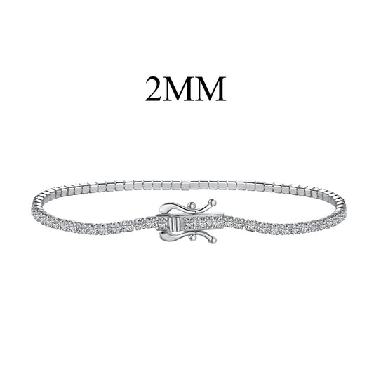 [select Jewelry]Radiant Colorful Round Cut Party Bracelet