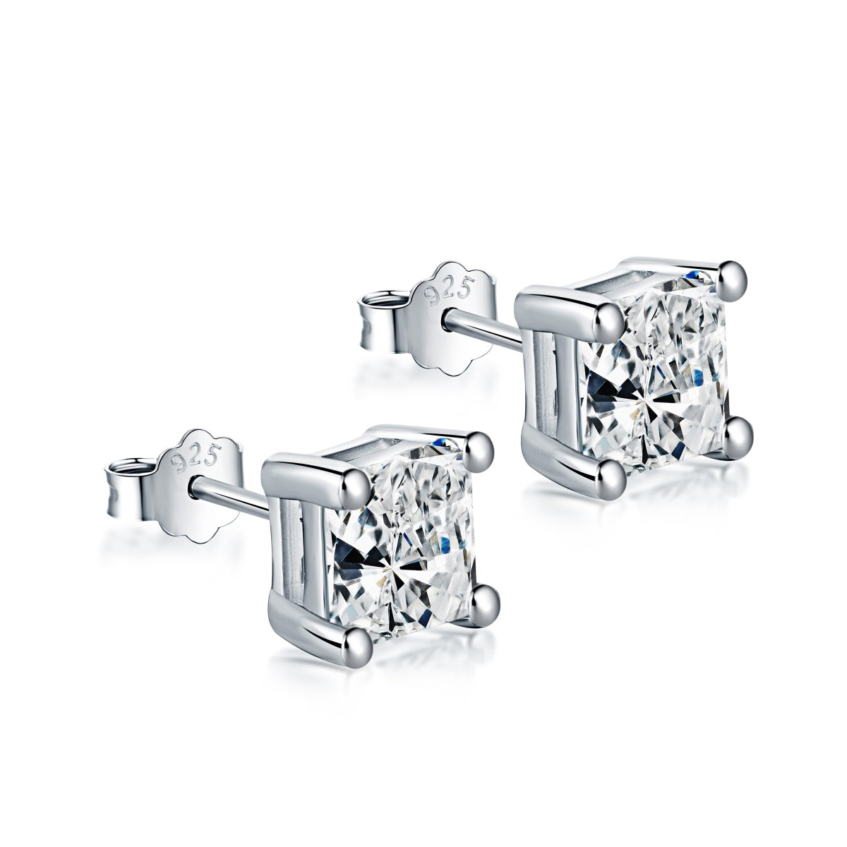 [select Jewelry]Delicate Square Shape Earrings