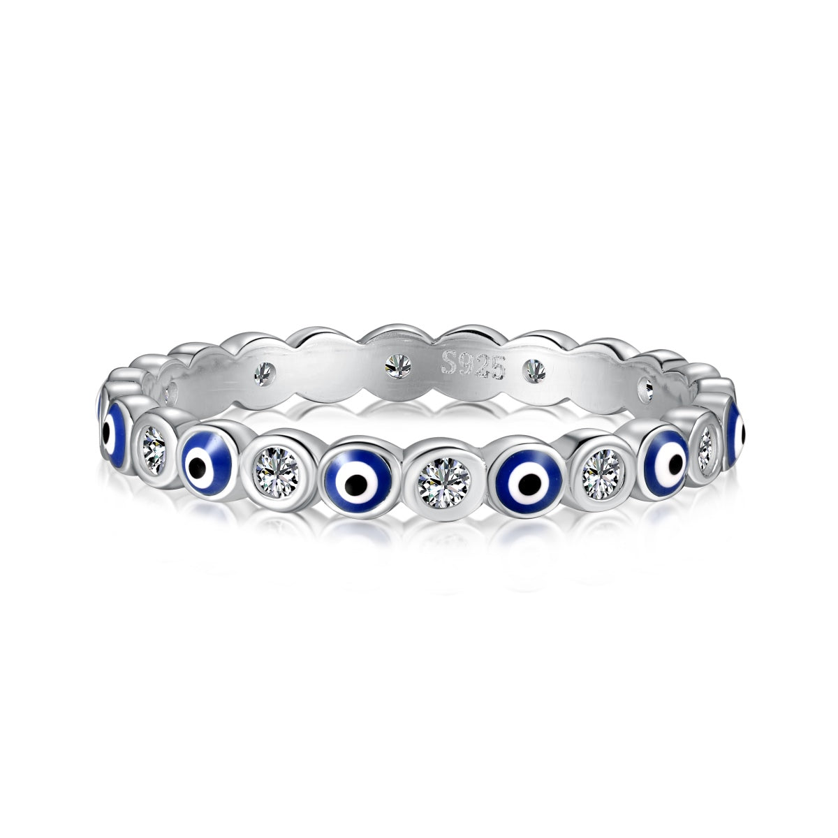 [select Jewelry]Sparkling Vibrant Round Shape Daily Ring
