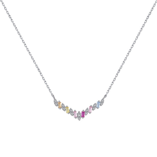 [select Jewelry]Dazzling Rainbow Necklace