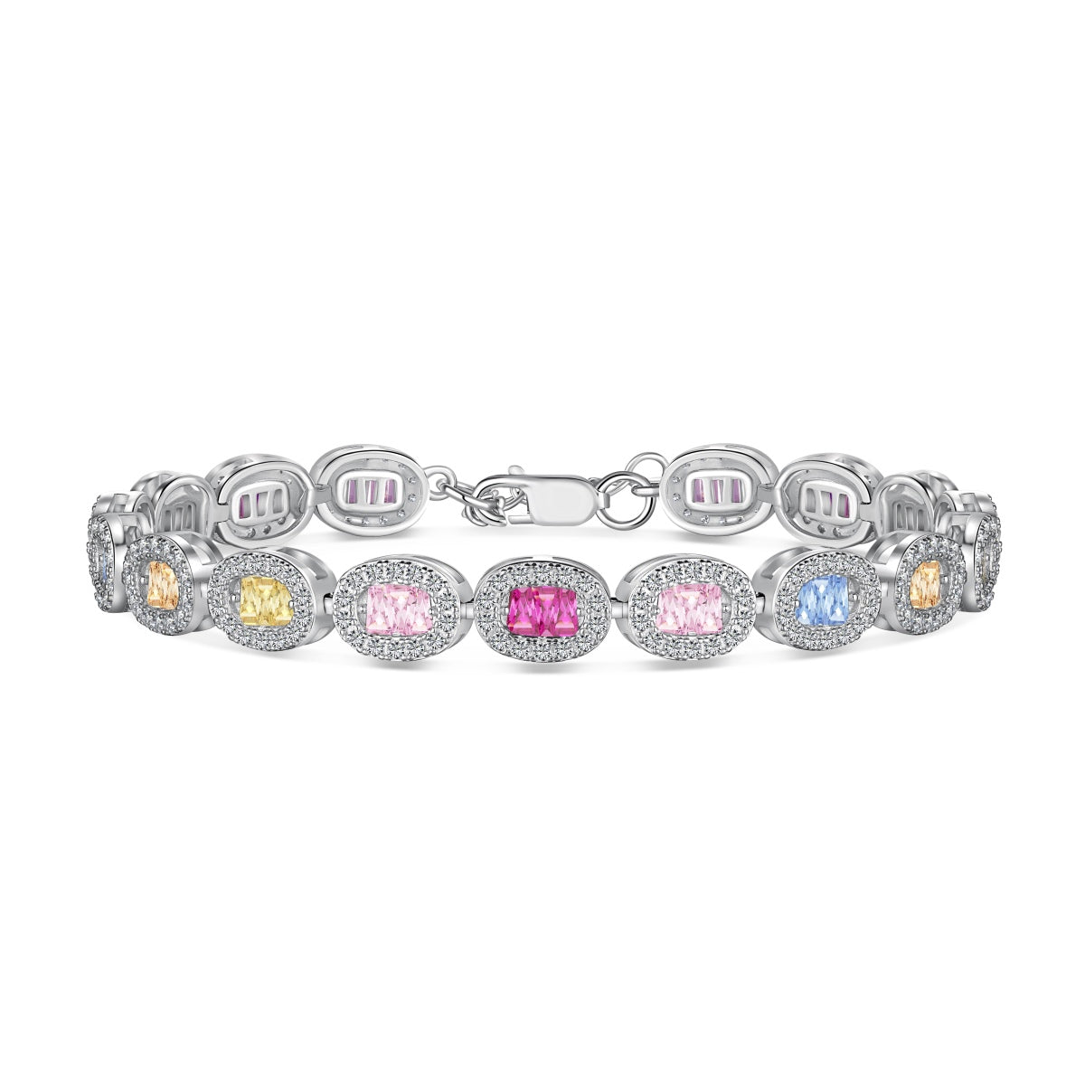 [select Jewelry]Exquisite Ornate Emerald Cut Daily Bracelet