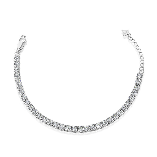 [select Jewelry]Sparkling Radiant Princess Cut Tennis Bracelet