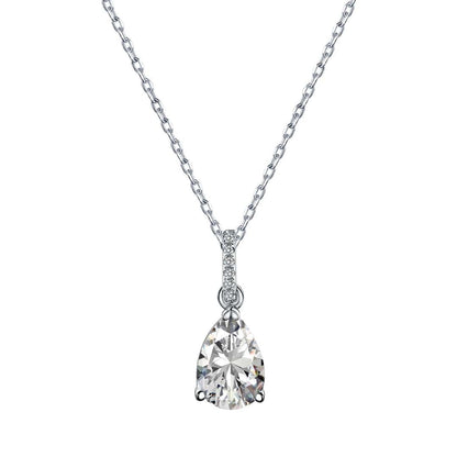 [select Jewelry]Delicate Water Drop Shape Fashion Necklace