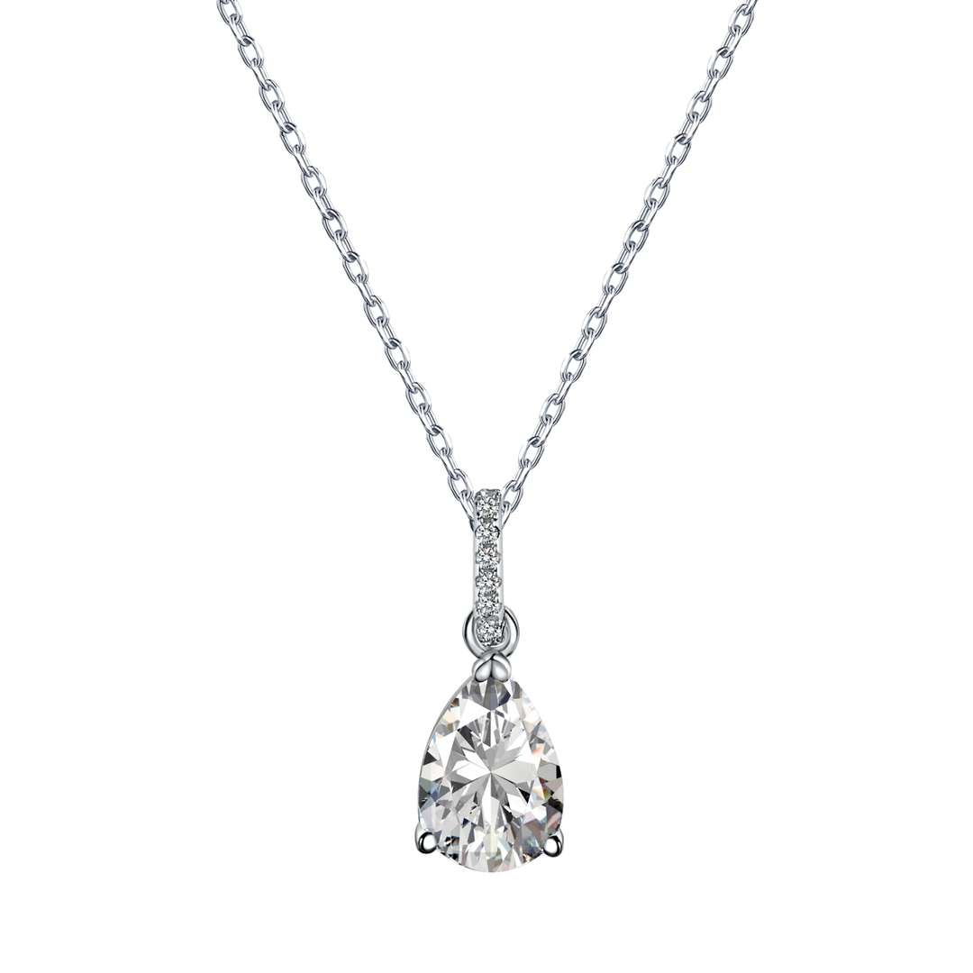 [select Jewelry]Delicate Water Drop Shape Fashion Necklace
