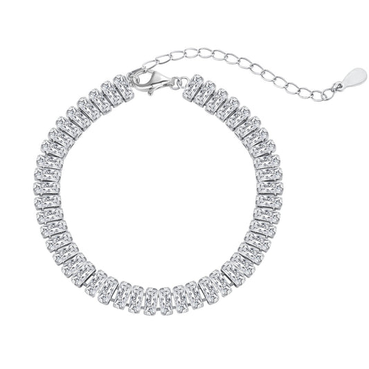 [select Jewelry]Exquisite Emerald Cut Daily Bracelet