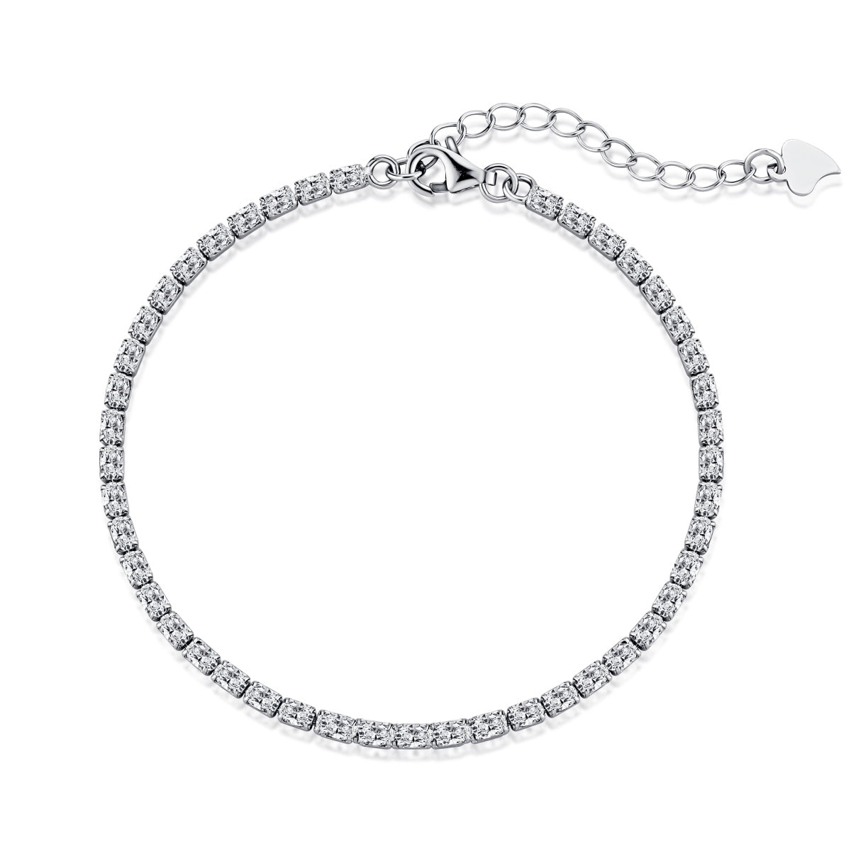 [select Jewelry]Elegant Emerald Cut Daily Bracelet