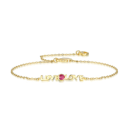 [select Jewelry]Romantic Heart Shape Lover Bracelet