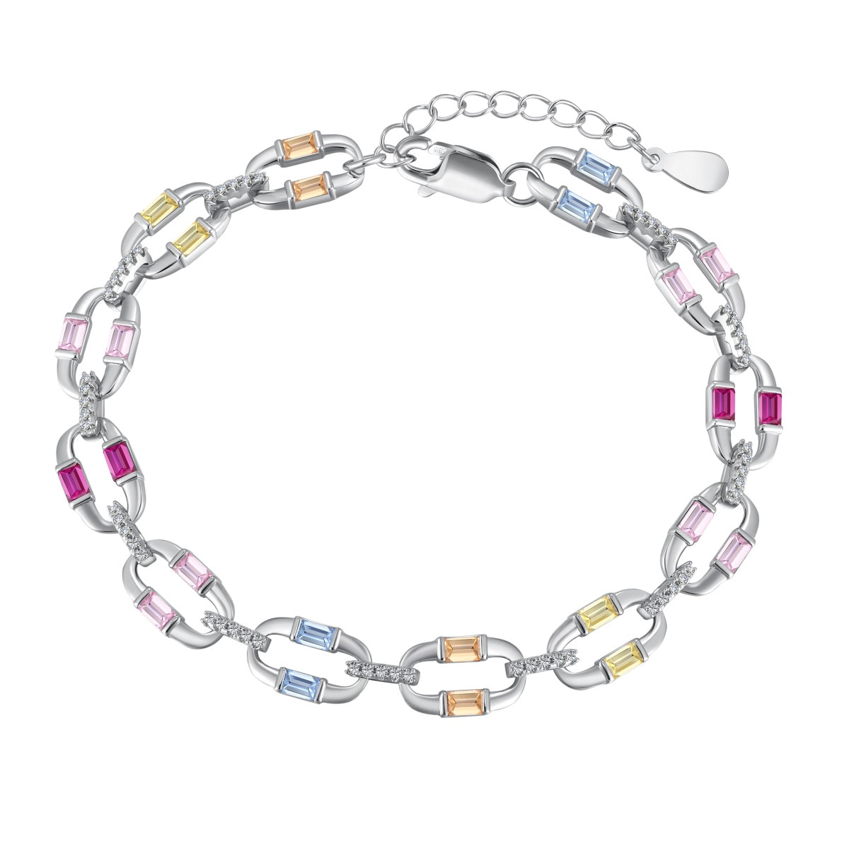 [select Jewelry]Dazzling Colorful Daily Bracelet