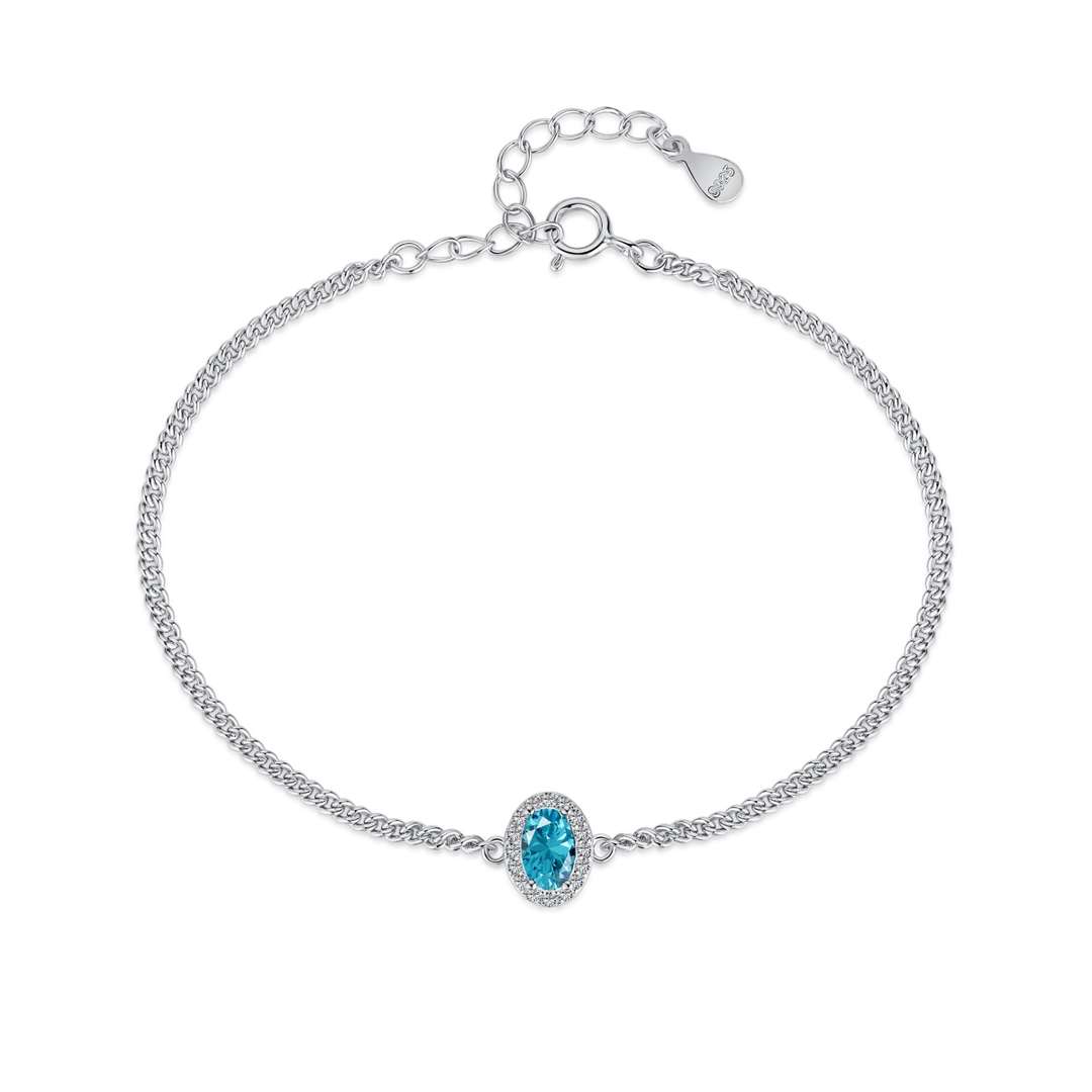 [select Jewelry]Exquisite Oval Shape Bracelet