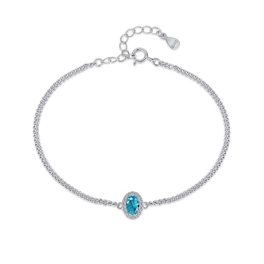 [select Jewelry]Exquisite Oval Shape Bracelet