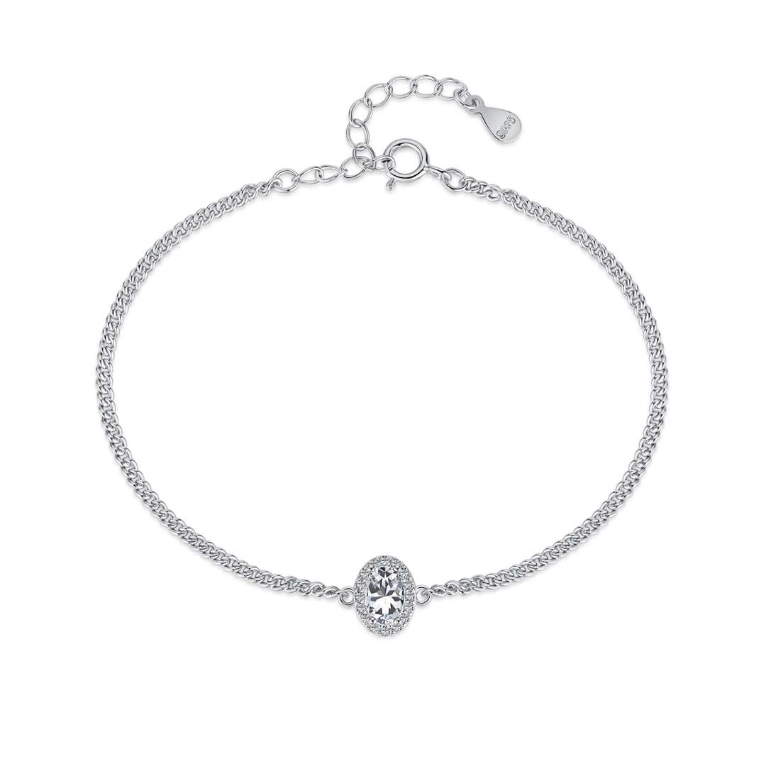 [select Jewelry]Exquisite Oval Shape Bracelet