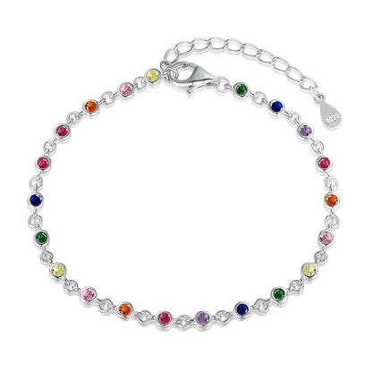 [select Jewelry]Colorful Bead Array Bracelet