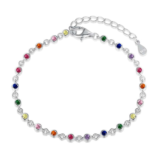 [select Jewelry]Colorful Bead Array Bracelet