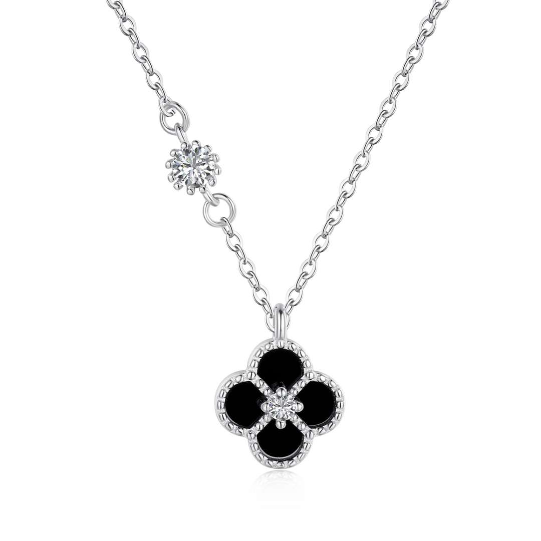 [select Jewelry]Delicate Flower Shape Necklace