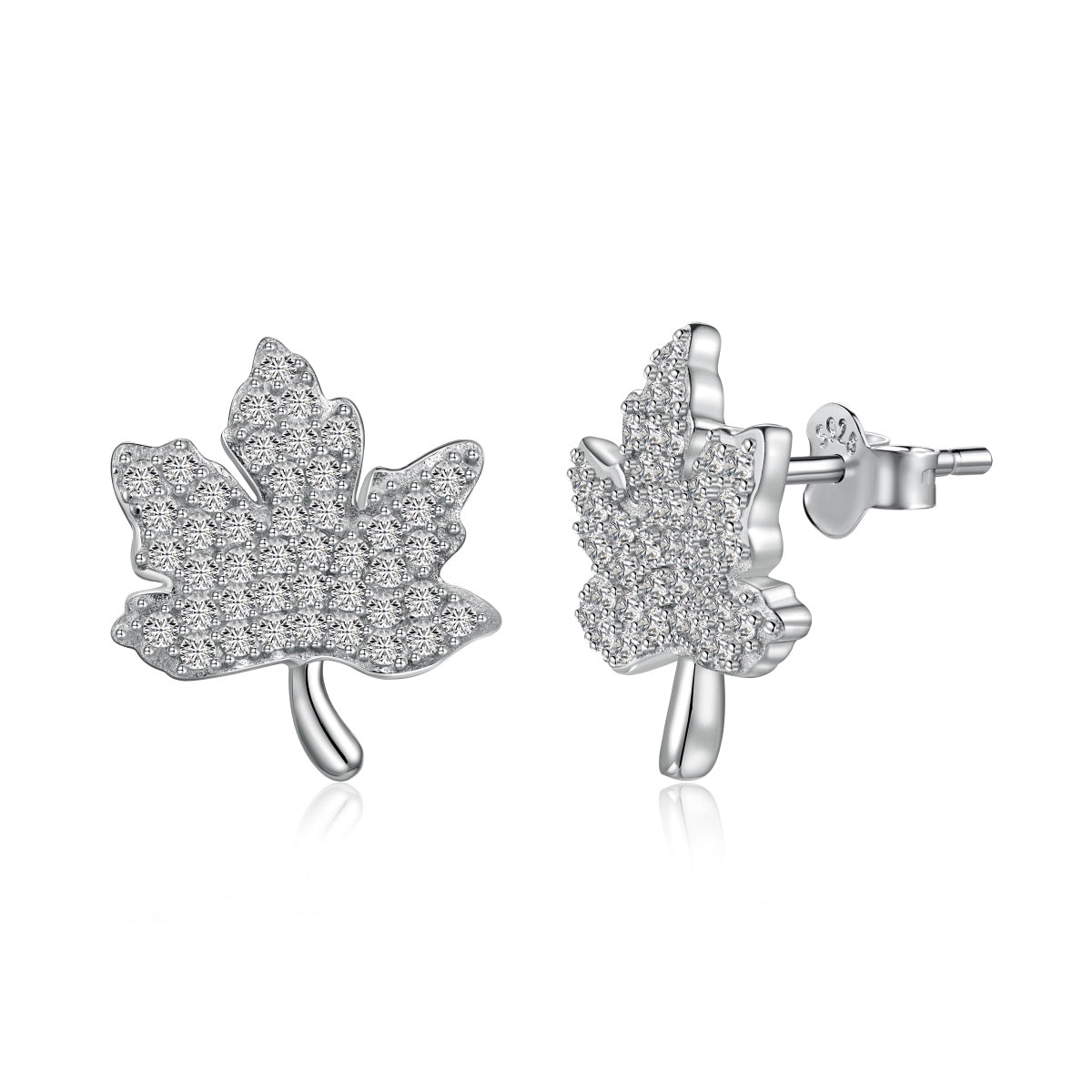 [select Jewelry]Exquisite Maple Leaf Design Earrings