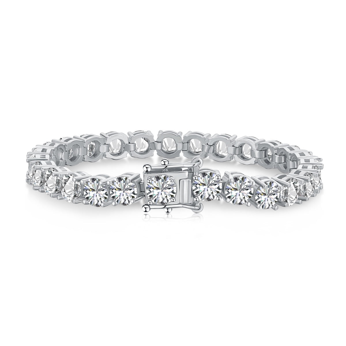 [select Jewelry]0.75 Carat Dazzling Round Cut Wedding Bracelet