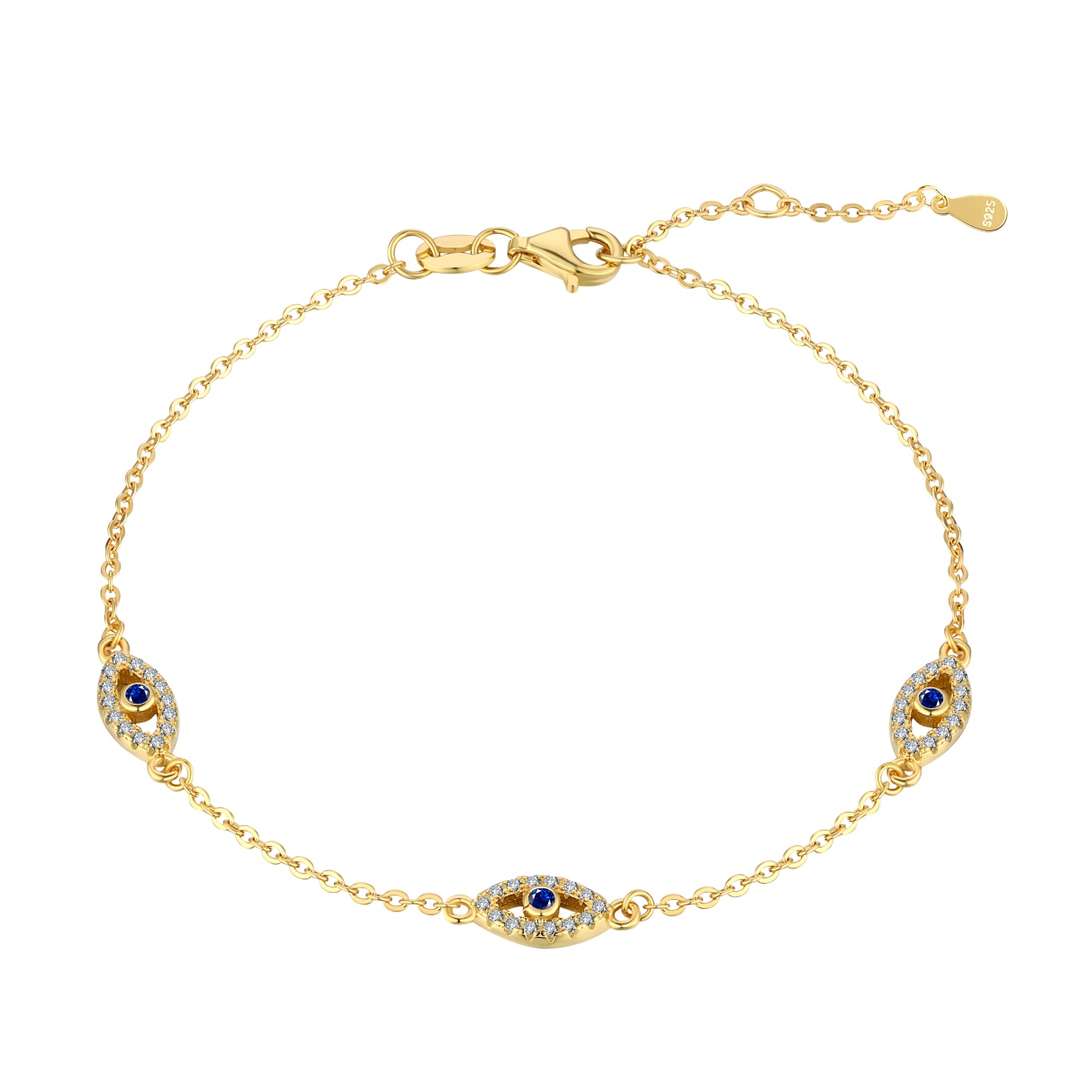 [select Jewelry]Evil Eye Shape Pendent Necklace