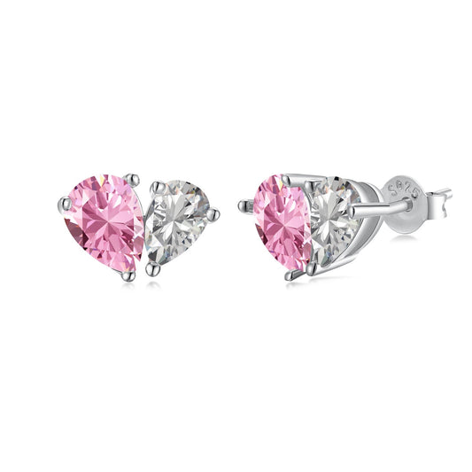 [select Jewelry]Dazzling Elegant Heart Cut Lover Earrings