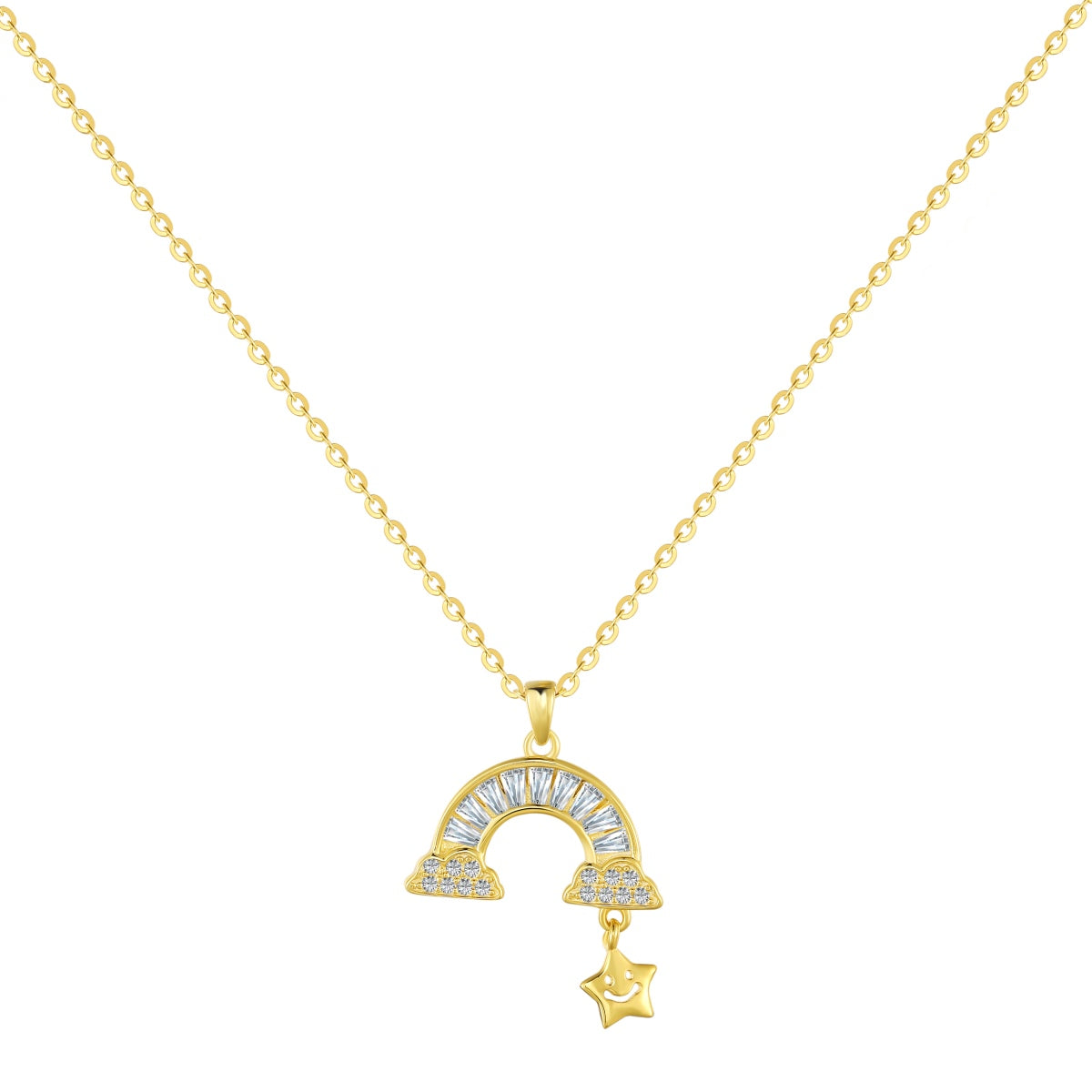 [select Jewelry]Unique Rainbow Star Necklace