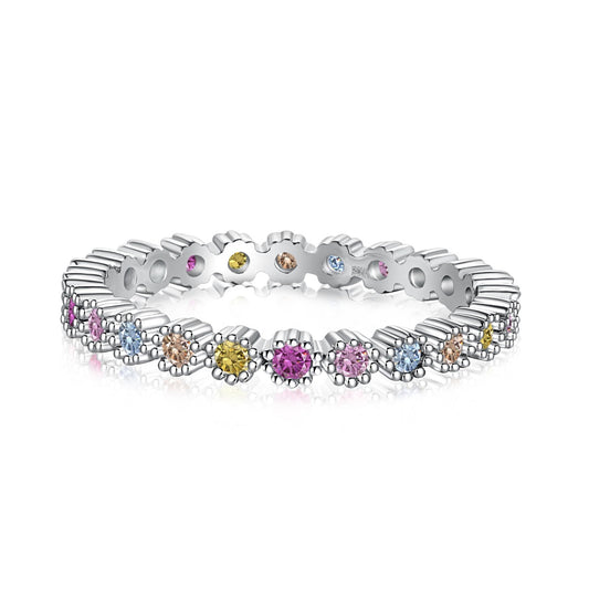 [select Jewelry]Exquisite Colorful Round Cut Party Ring