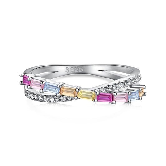 [select Jewelry]Energetic Elegant Radiant Cut Party Ring