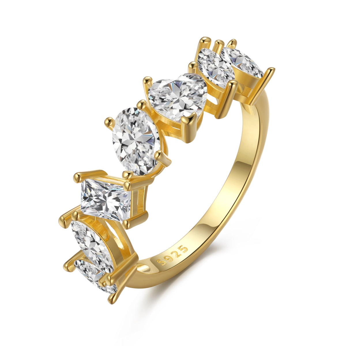 [select Jewelry]Delicate Multi Cut Ring
