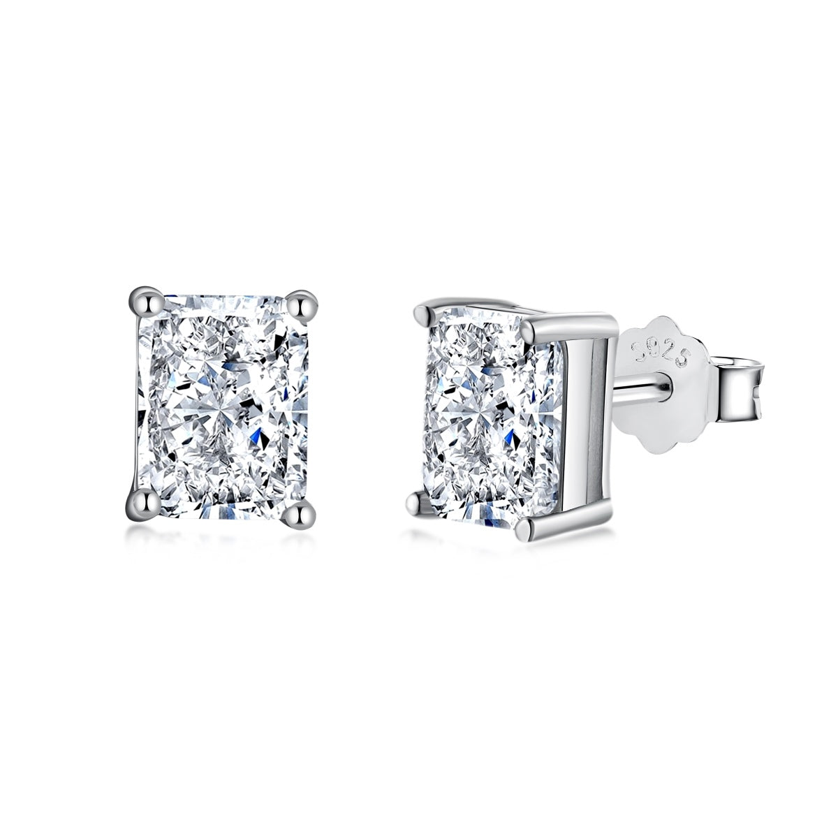 [select Jewelry]Radiant Luxurious Princess Cut Daily Earrings
