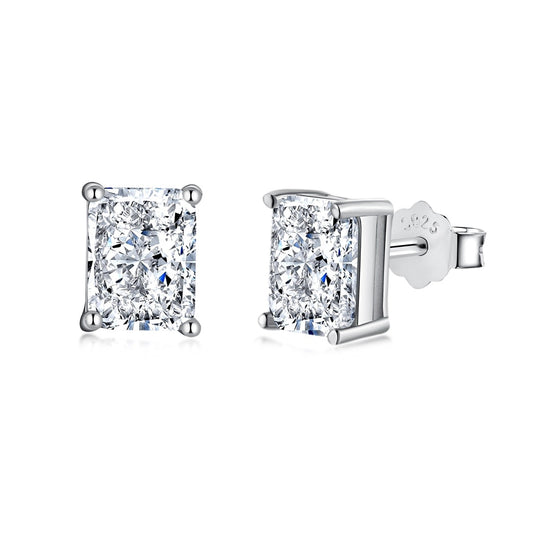 [select Jewelry]Radiant Luxurious Princess Cut Daily Earrings