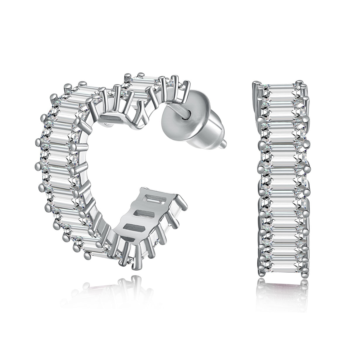 [select Jewelry]Radiant Heart Cutout Earrings
