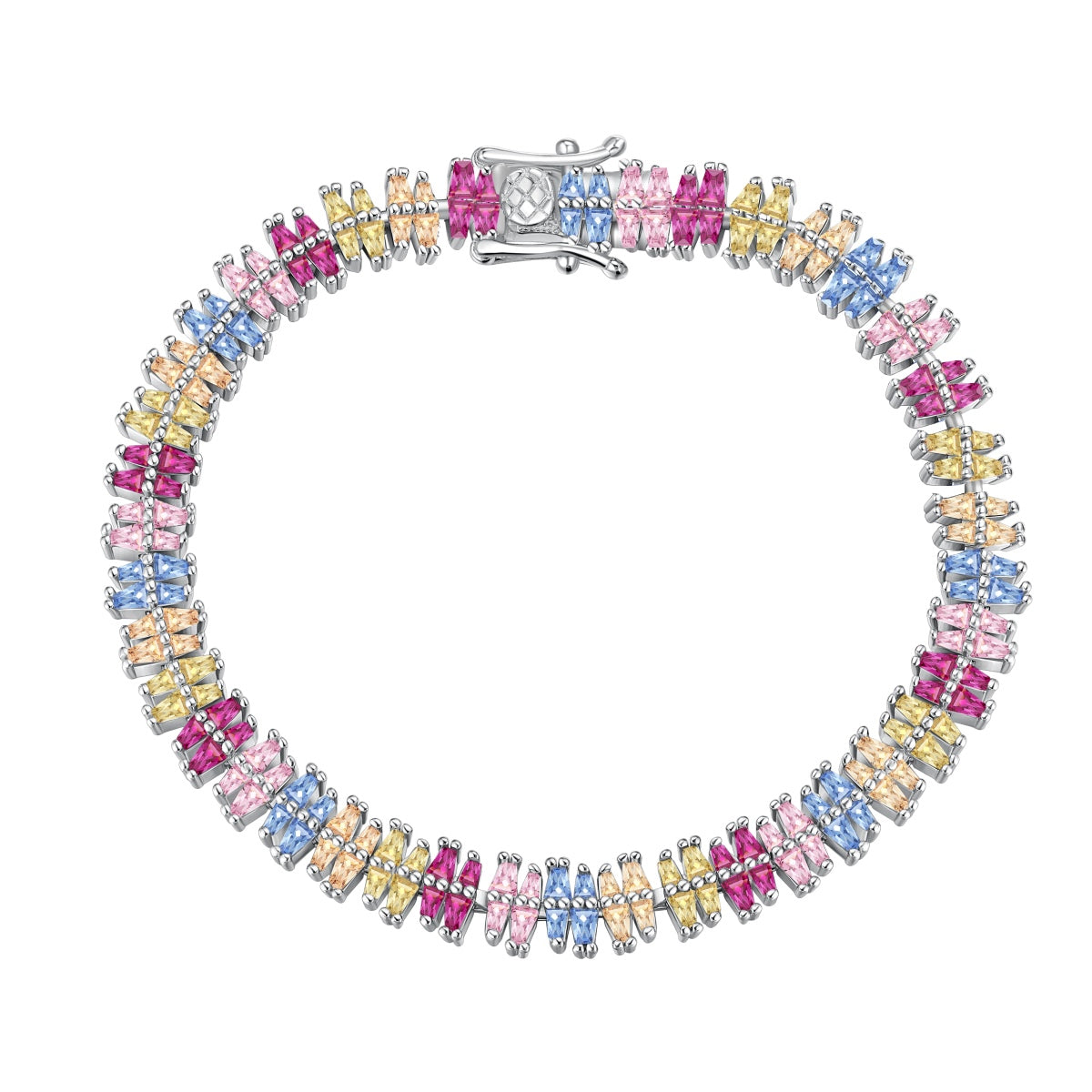 [select Jewelry]Sparkling Exquisite Multi Cut Party Bracelet