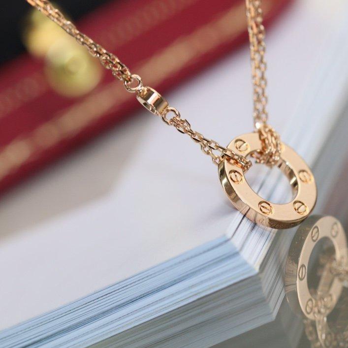 [Select]LOVE NECKLACE ADJUSTABLE Select GOLD 2 DIAMOND
