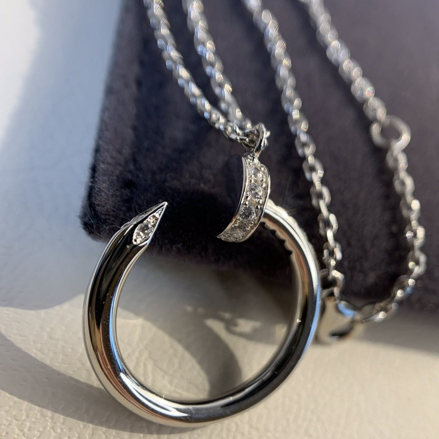 [Select]JUSTE NECKLACE SILVER