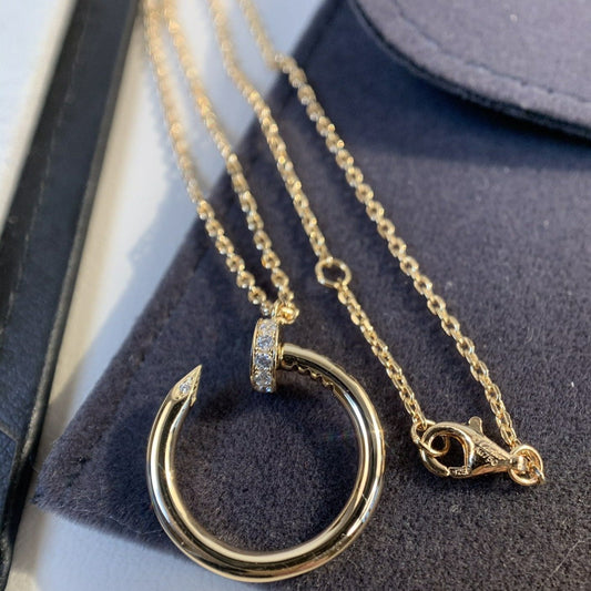 [Select]JUSTE NECKLACE PINK GOLD