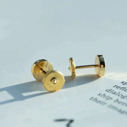 [Select]LOVE EARRINGS GOLD 10MM